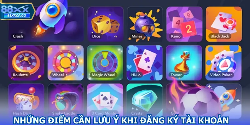 Những lưu ý khi tạo tài khoản game