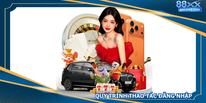 Quy trình thao tác đăng nhập với 3 bước cơ bản